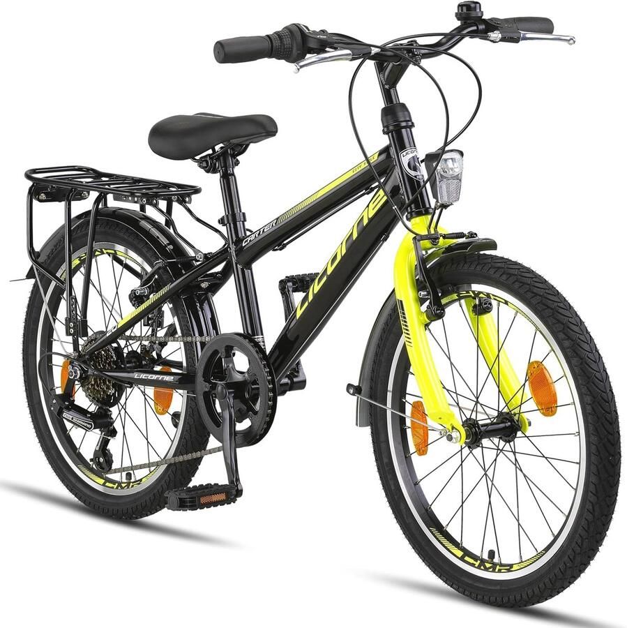 Premium mountainbike 20 inch voor kinderen met 6 versnellingen en Shi o-schakeling