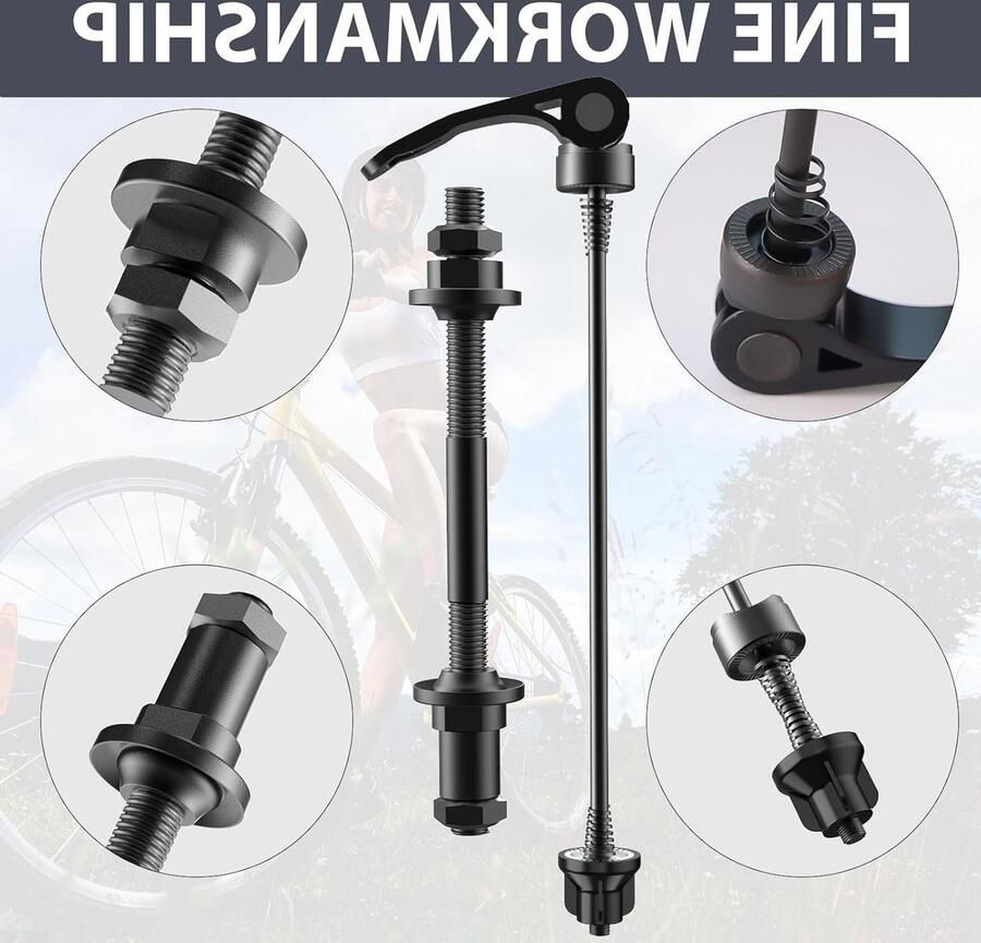 Quick Release Fiets As Wiel Hub Spies 25mm Stalen Bal Racefiets Mountainbike