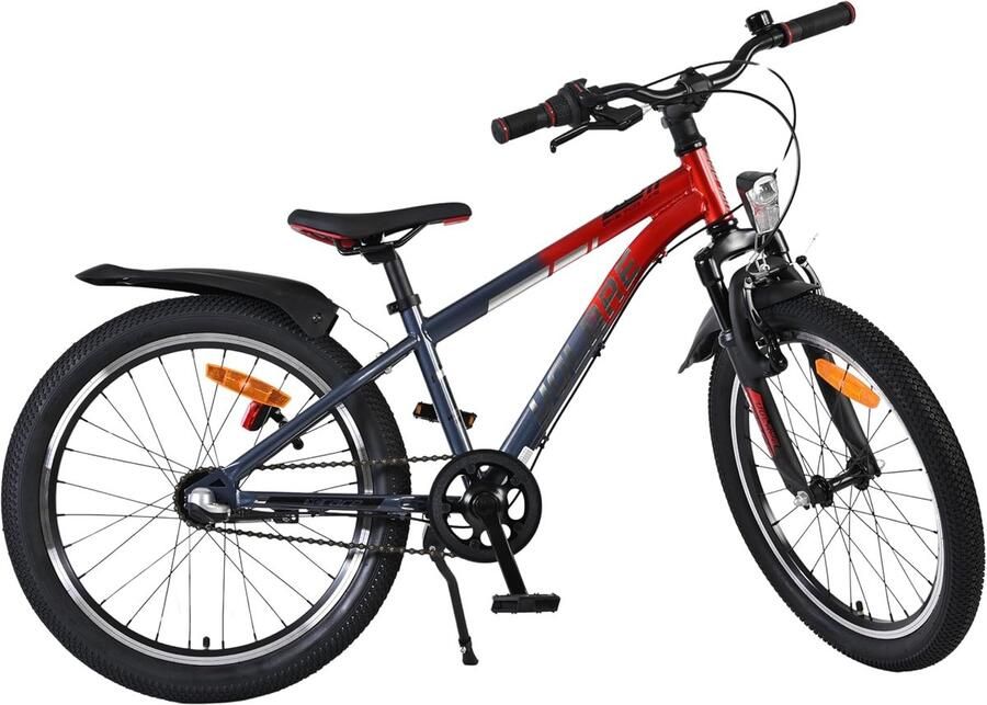 Racefiets Kinderen sfiets sfiets Sportief Fietsen Lichtgewicht Frame 20 Inch Wielen Rood Grijs
