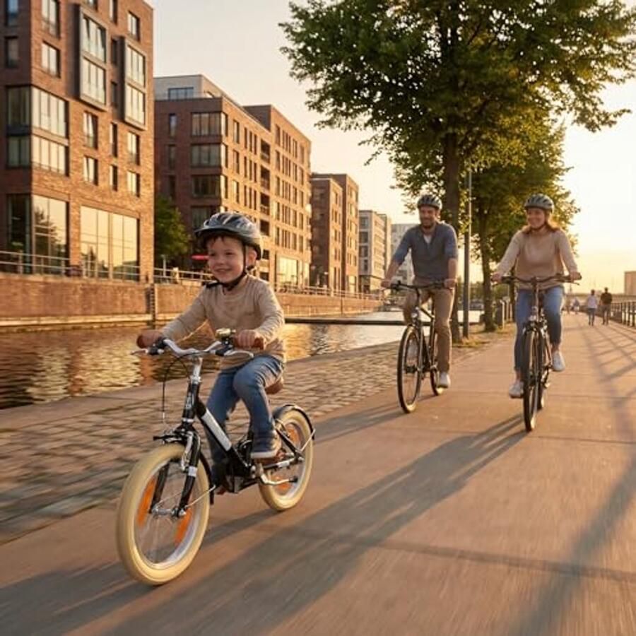 Retro Kinderfiets 14 Inch voor en