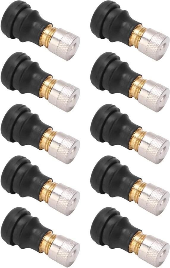 Scooter Tubeless Tyre Vacuümventiel 10PCS Elektrische Scooter Tubeless Tyre Vacuümventiel 2cm Lang voor M365 Pro Minder 9mm Diameter Ventiel gereedschap