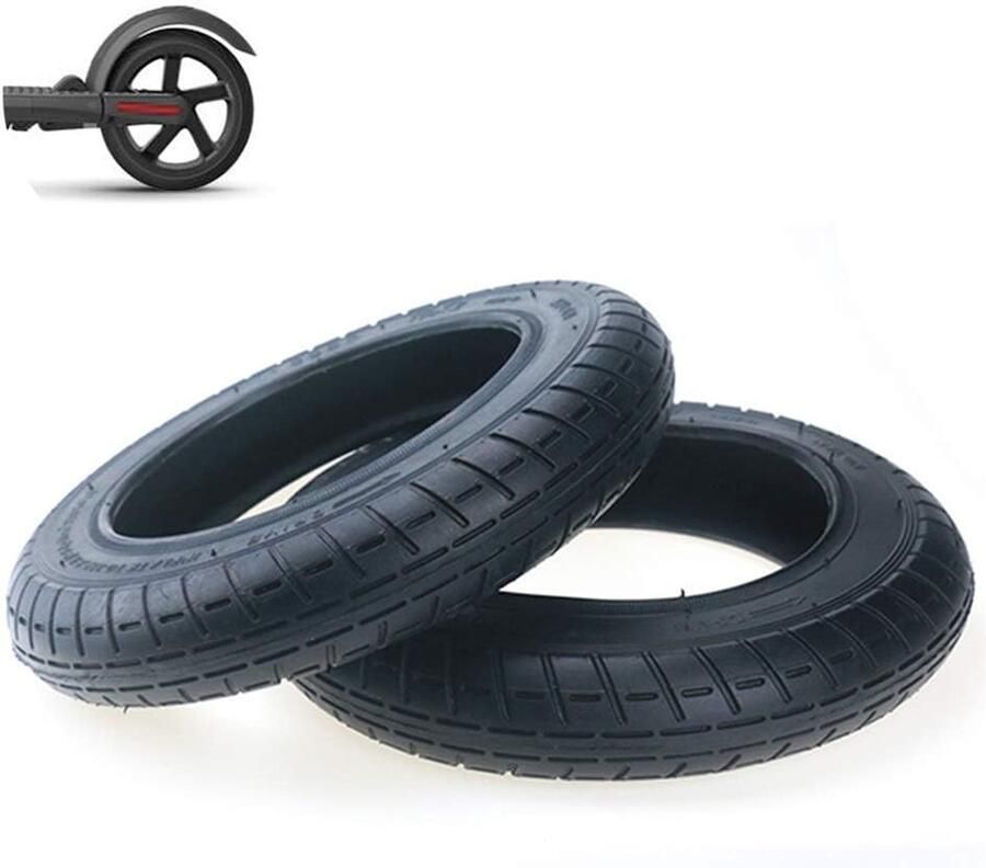 Scooterbanden 10x2 opblaasbare binnen- en buitenbanden 54-156 staaldraadbanden geschikt voor M365 elektrische scooter upgrade 10 inch bandmodificatie 2 stuks
