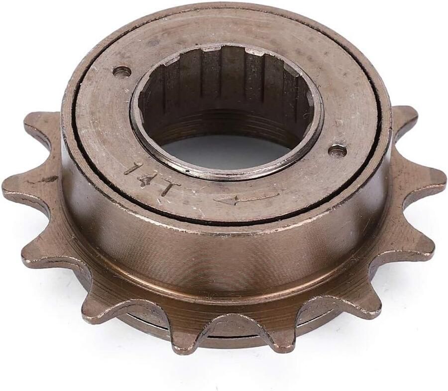 SnelShoppen 14T Enkele Versnelling Vrijloop Flywheel Fietsaccessoire voor Mountainbike Wegfiets Vouwfiets en BMX 20 Inch Achterwiel 14 Tanden St
