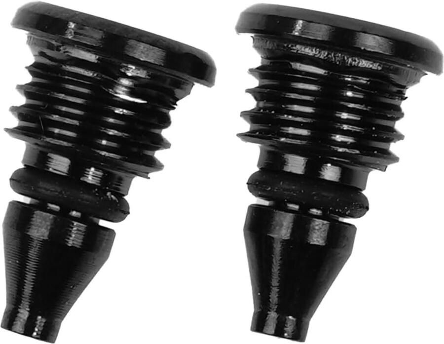 SnelShoppen 2 Stuks Mountainbike Remschroeven Fietsen Ontluchtingsschroeven voor Handgreep Reservoir Titanium Legering Bouten met O-Ring Geschikt