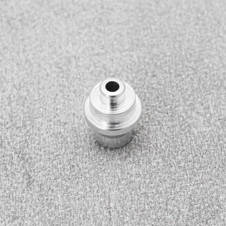 SnelShoppen 5 Stuks Fietskabel Stoppen Aluminium Alloy Remmoffen 7mm Binnen Diameter Voor Vouwfiets Wegfiets BMX Stadsfiets Zilver