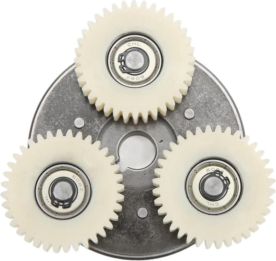 SnelShoppen Elektrische Fiets Motor Sprockets Koppeling Kit 36T Nylon Tandwielen en 88mm Koppeling Geschikt voor 500W-750W Motoren Onderdeel voor