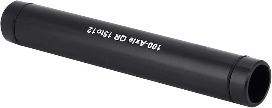 SnelShoppen Fietsen Thru-Axle Hub Adapter 15mm naar 12mm voor Mountainbikes en Racefietsen Lichtgewicht Aluminium Zwart 12 Stuks