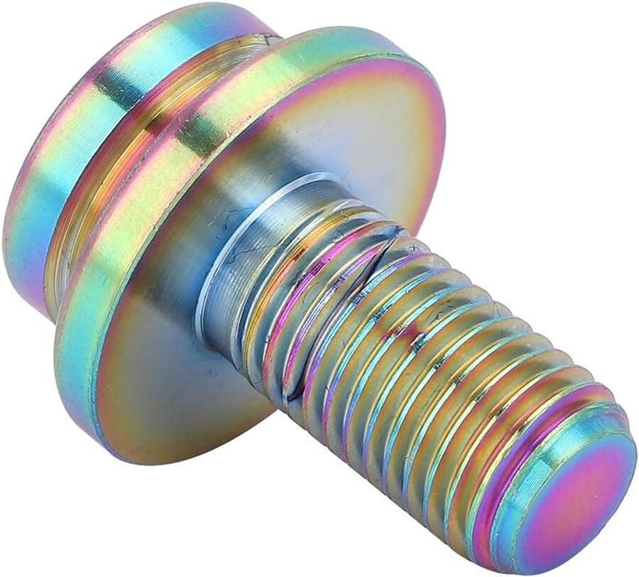 SnelShoppen Fietsschoeven Set M5 x 18mm Titanium Legering met Onderleggers voor Mountainbike en Racefiets Corrosiebestendig en Duurzaam