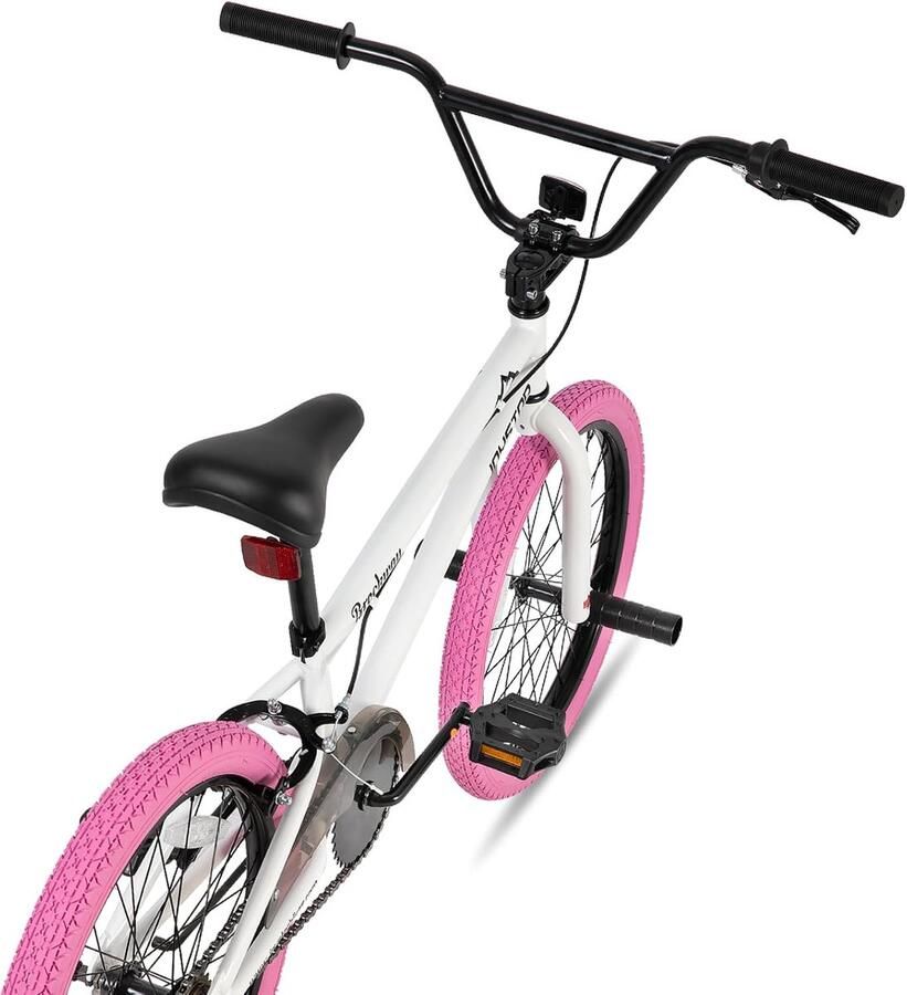 SnelShoppen JOYSTAR Meiliwai Kinderfietsen Voor en 12-20 Inch Robuuste Stalen Constructie Lichtgewicht Veiligheidskenmerken Per