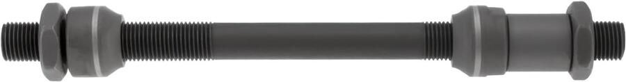 SnelShoppen M10 Fiets Holle As Meervoudige Versnelling Achteras Voor MTB Fiets en Racefiets Ø10mm Staal 145mm Lang Vervangingsonderdeel