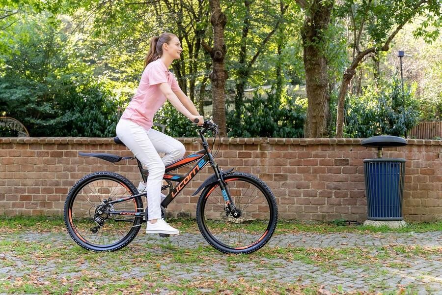 SnelShoppen Premium Mountainbike 26 27.5 29 Inch Voor en nen Volledige Vering 21 Versnellingen Voor- en Achter Schi