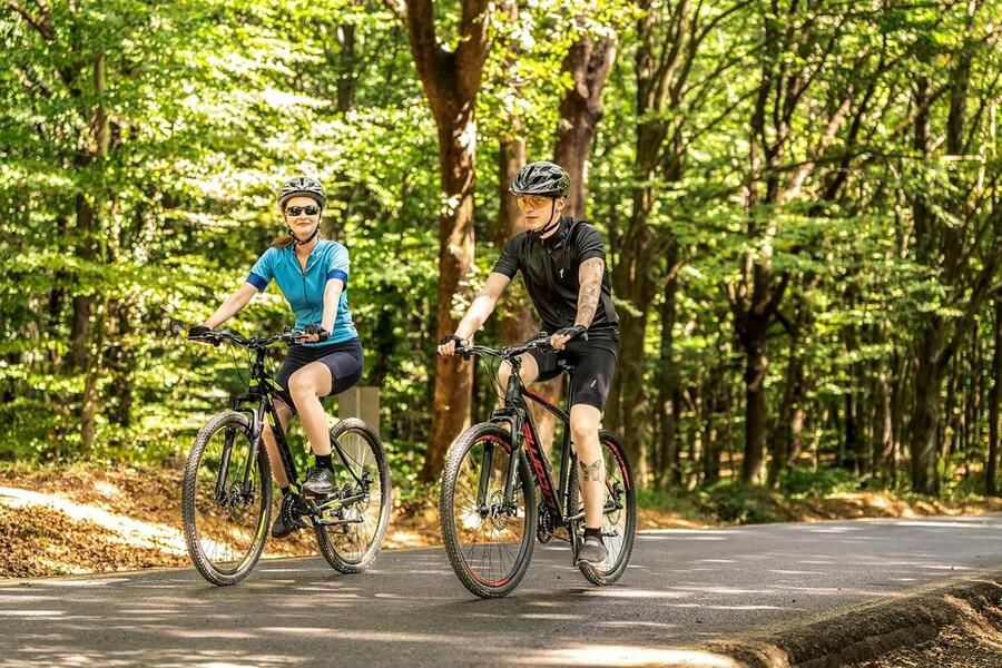 SnelShoppen Premium Mountainbike Aluminium Schijfrem 21 Versnellingen Geschikt Voor Tochten En Dagelijks Gebruik