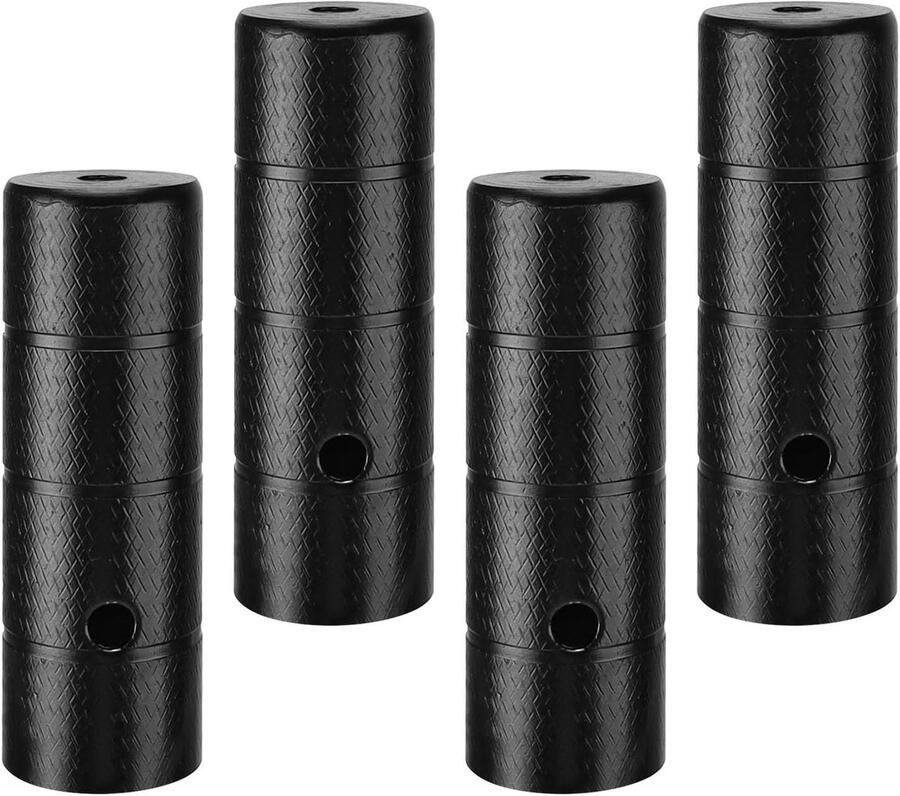 Set van 4 Universele BMX Pegs Antislip Fietssteunen Geschikt voor Mountainbikes en Fietsen Draadvoetsteunen voor Wielas Comfortabele en Veilige Fietsvoeten