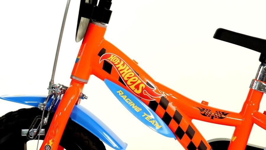 Solidchoice Kinderfiets 12 inch met Hot Wheels Thema