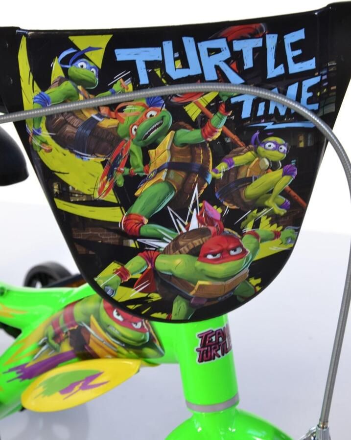 Solidchoice Kinderfiets 12 Inch met Ninja Turtles Thema