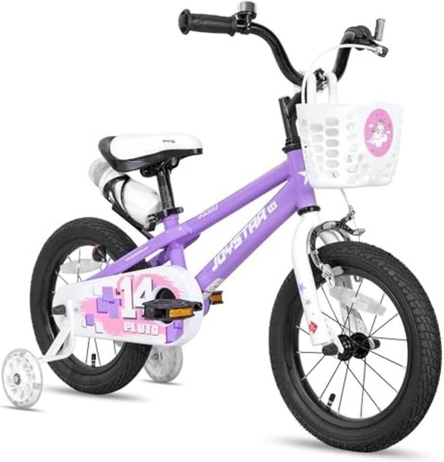 Solidchoice Kinderfiets 14 Inch met d Paars