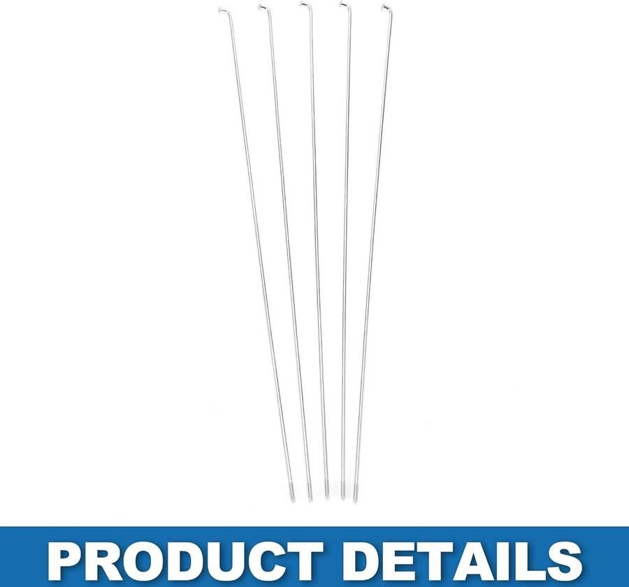 Spaken Mountainbike Fiets 14G 265MM Koolstofstaal Zilveren Kleur 36 Stuks