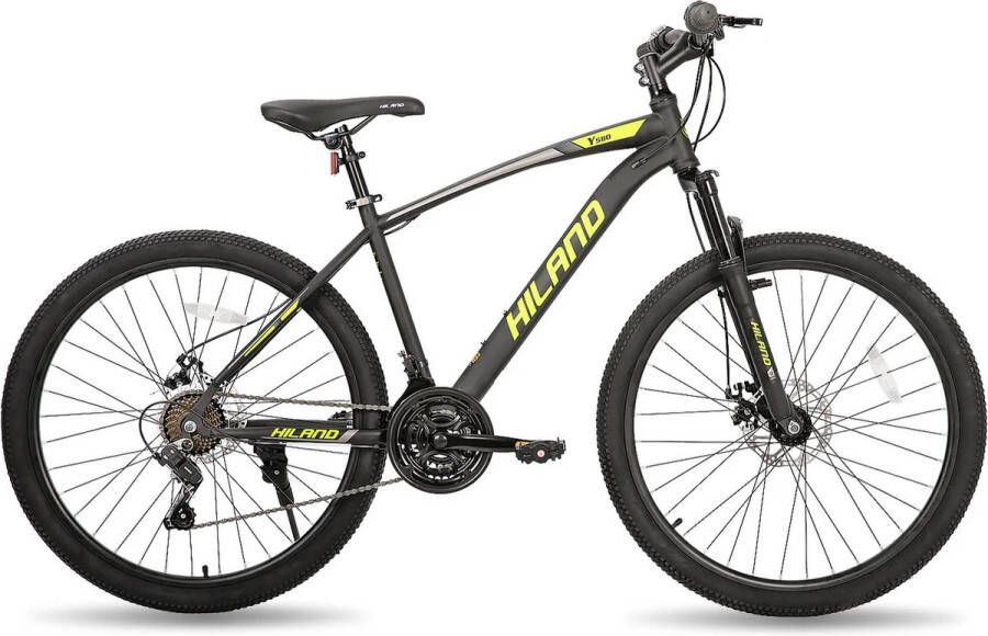 SPARK JOY Mountainbike 26 inch Lengte 175-185cm 21 Versnellingen Dubbele Schijfrem Zwart