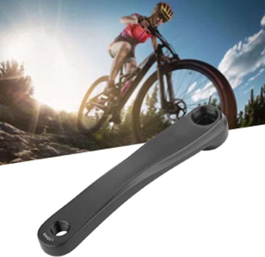 SPHs Fiets-zwengelarm Reserve fiets-pedaalarm Zwart Fietskrankstel Geschikt voor stadsfiets vouwfiets MTB e-bike racefiets