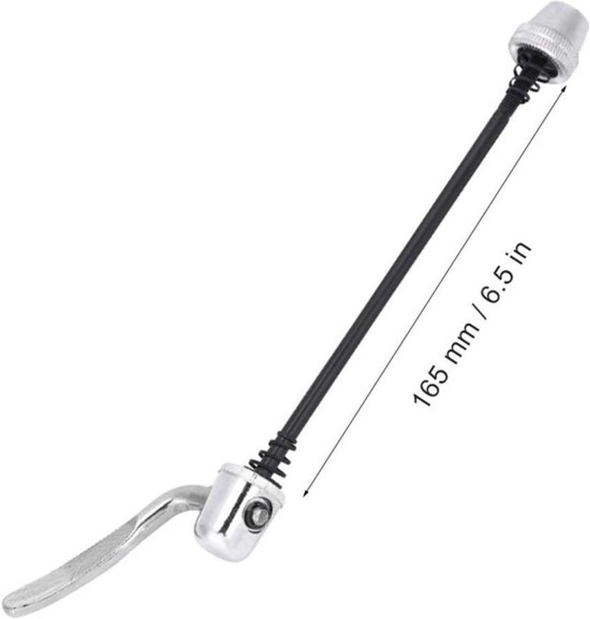 Spies voor mountainbike 165 mm staal lichtgewicht snelspanner voor indoor fietstraining