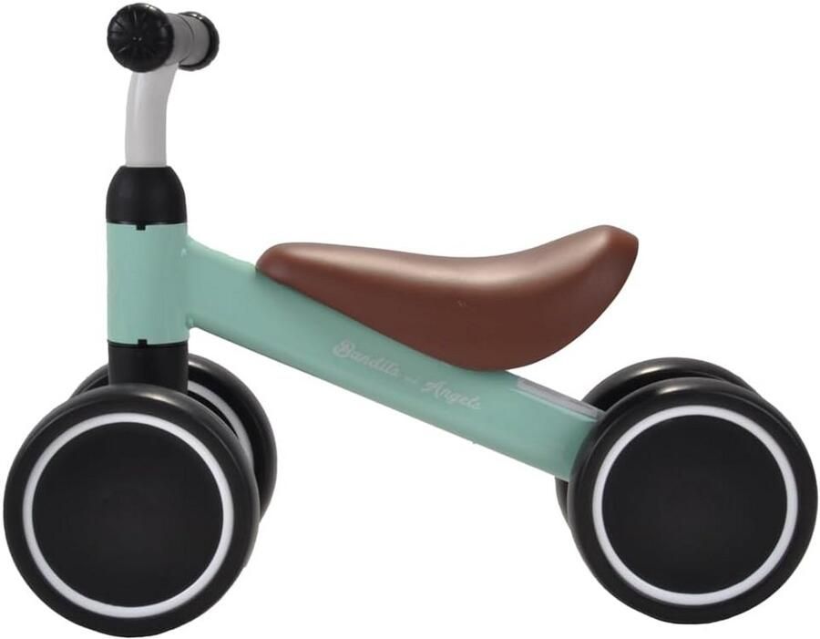Stabiele loopfiets vier wielen eerste fiets kind vanaf 1 jaar