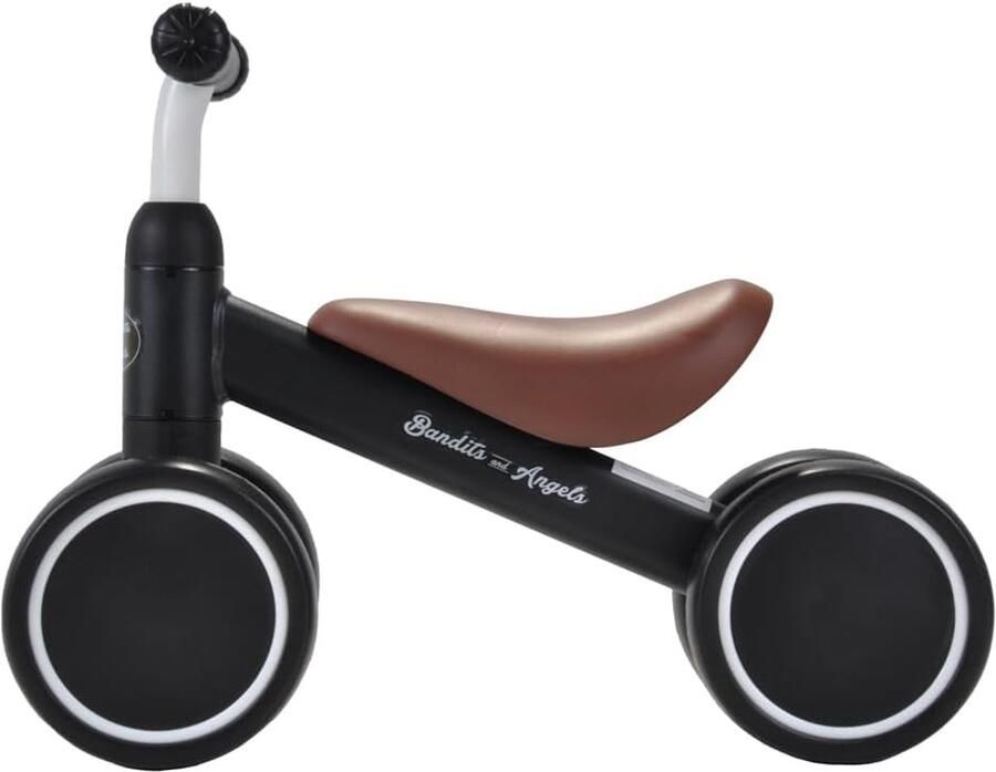 Stabiele Loopfiets voor Kinderen vanaf 1 Jaar met Geluidsarme Wielen