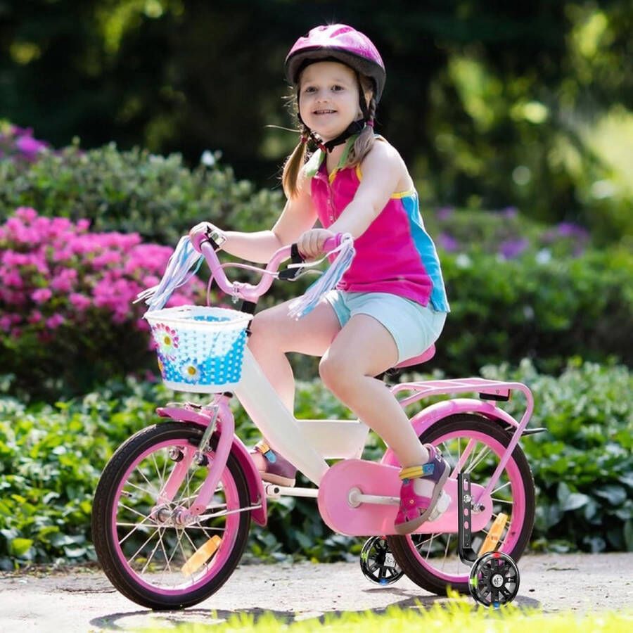 Stabilisatoren verstelbare wielen universeel voor kinderfiets 12-20 inch met zijwieltjes