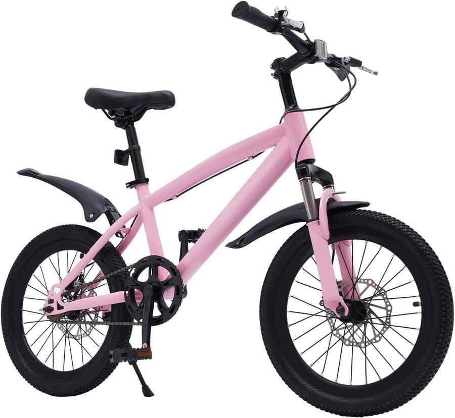Stevige 18 inch Kinder Mountainbike met Schijfrem voor en