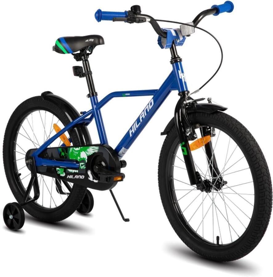 Stoere 20 inch Jongensfiets voor Kinderen (7-10 jaar) Inclusief Zijwieltjes