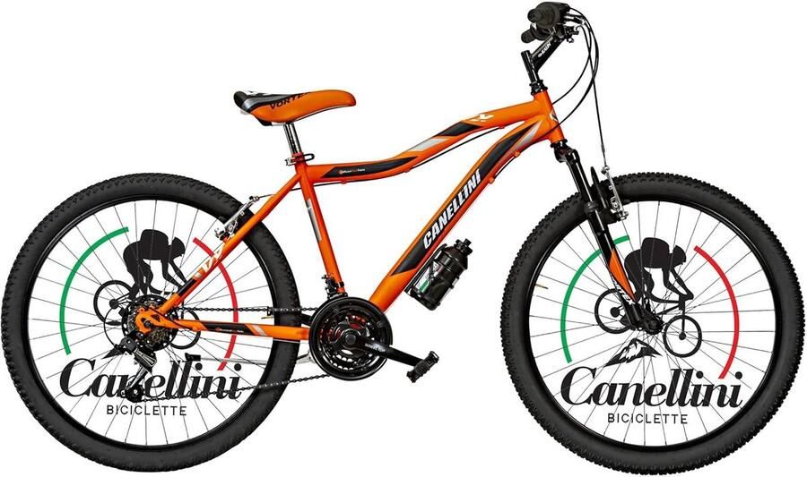 Stoere 24 inch Kinderfiets Mountainbike Geschikt voor en
