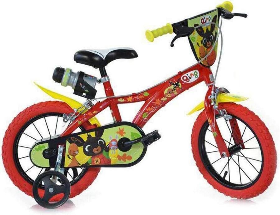 Stoere Kinderfiets 14 inch met 2 Remmen