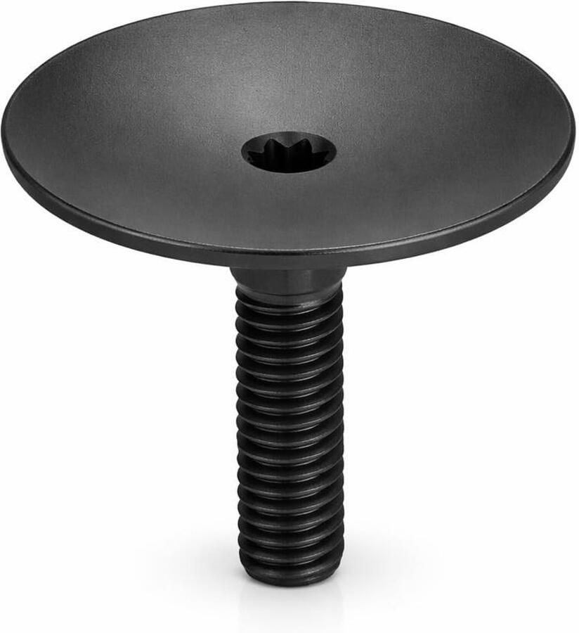 Store_8 Fiets headset cap Aluminium Lichtgewicht en duurzaam Zwart Mountainbike onderdelen Geschikt voor 28.6mm vork Fietsonderdelen