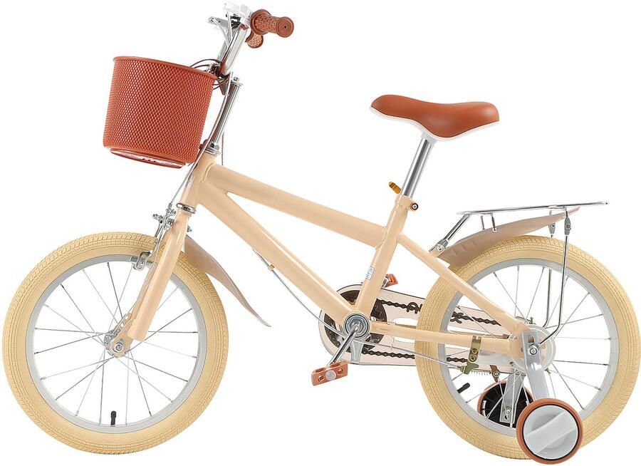 Supvox Kinderfiets 16 inch Beige