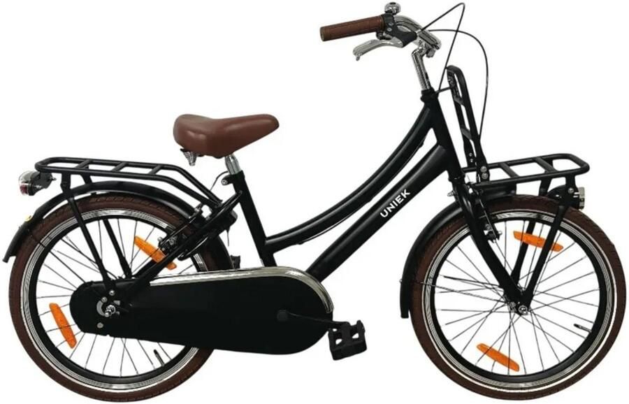 Transportfiets Uniek Dutch Cargo 20'' 1N Mat Zwart