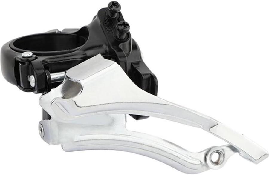 TTGoods Voorderailleur voor MTB mountainbike met 3 versnellingen compatibel met 31 8 34 9 mm buisdiameter