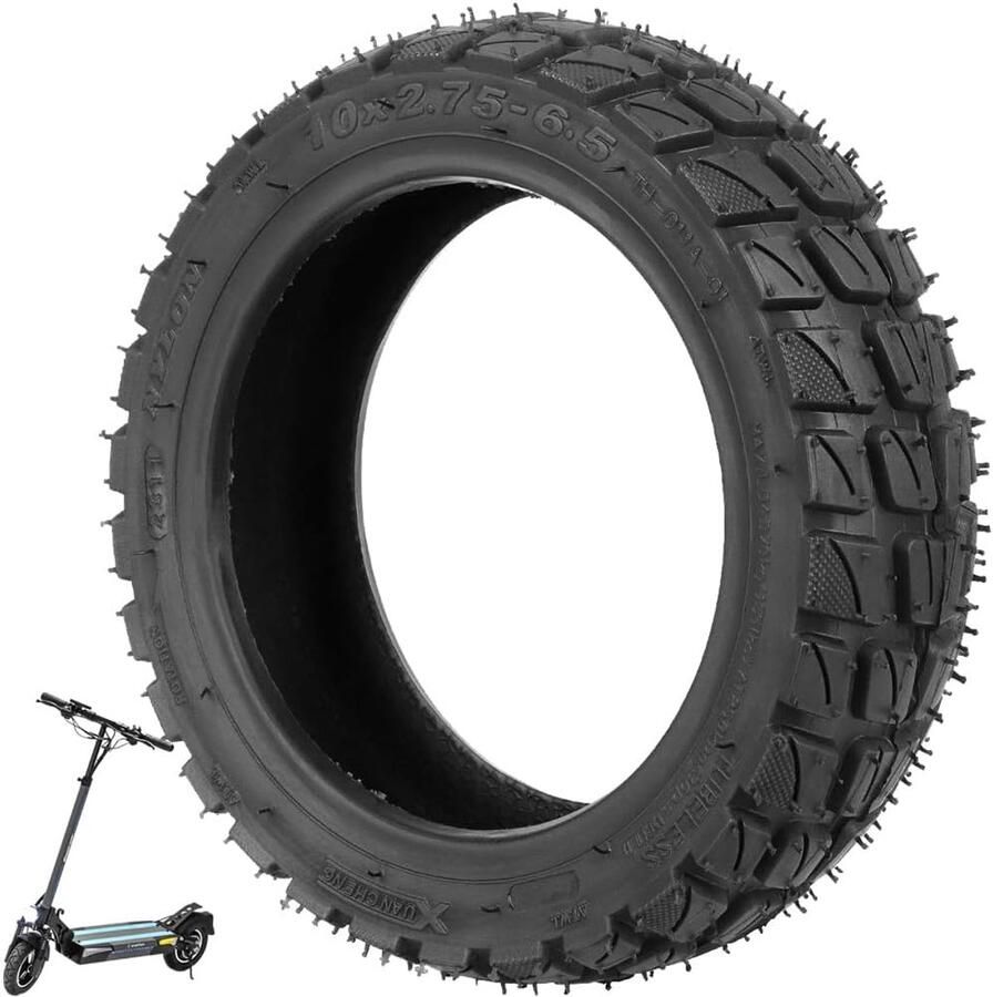Tubeless reservebanden voor Smartgyro Speedway Rockway Crossover Speedway 5 Dualtron 3 Kugoo G-Booster G2 Pro elektrische step slijtvaste reservewielen (1 stuk)