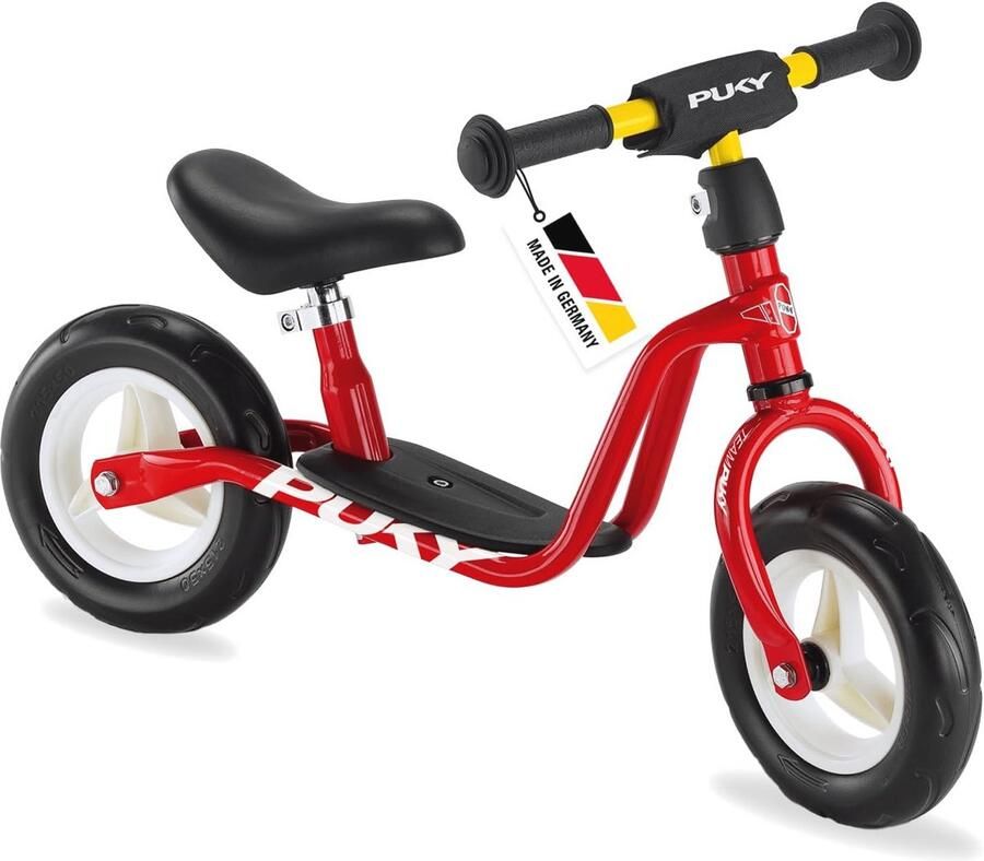 Veilige en Stijlvolle Loopfiets voor Kinderen vanaf 2 Jaar Hoogte Verstelbaar Stuur en Zadel Met Treeplank Ideaal voor Motorische Ontwikkeling