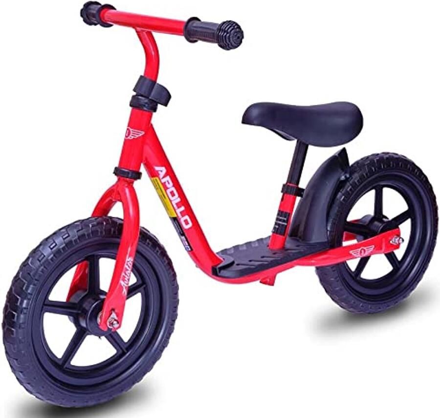 Veilige Kinderloopfiets 12 Inch Robuuste en Comfortabele Loopfiets voor Kinderen
