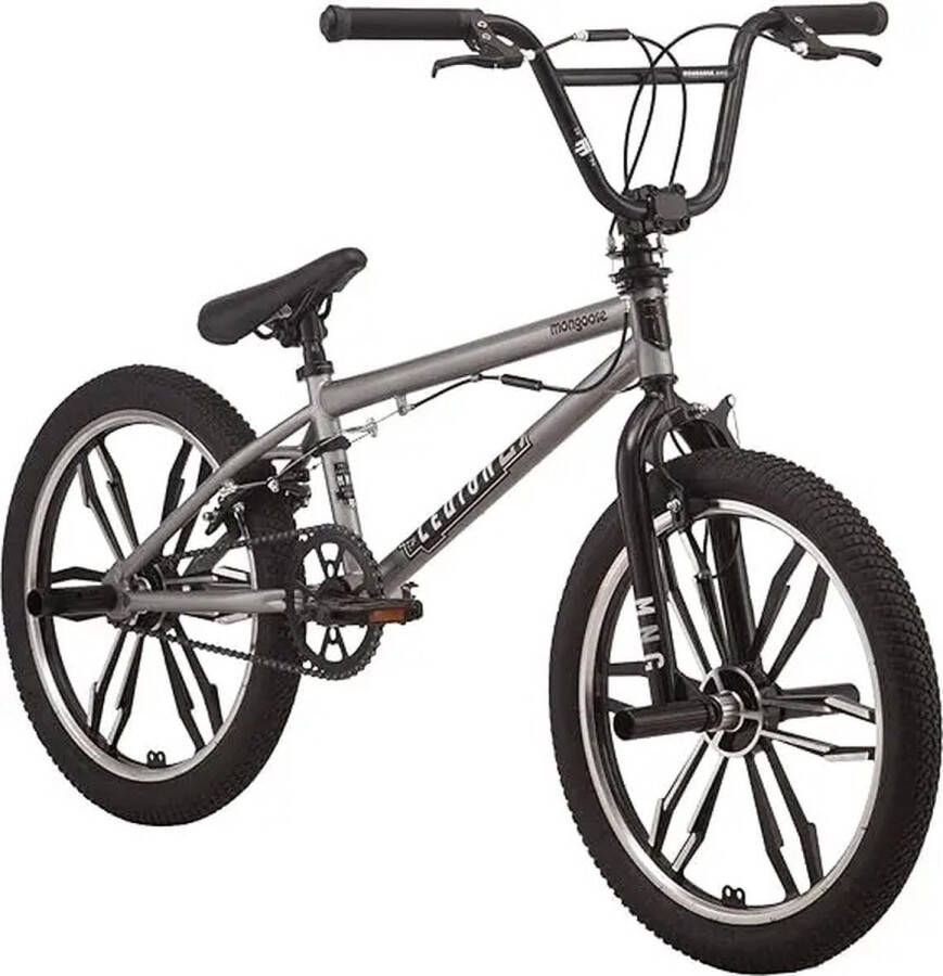 Verkoop Nederland Hot Kids Freestyle Sidewalk BMX Bike Beginner Fiets En 20-inch Wheels Hi-Ten Steel Frame Micro Drive BMX Zilver