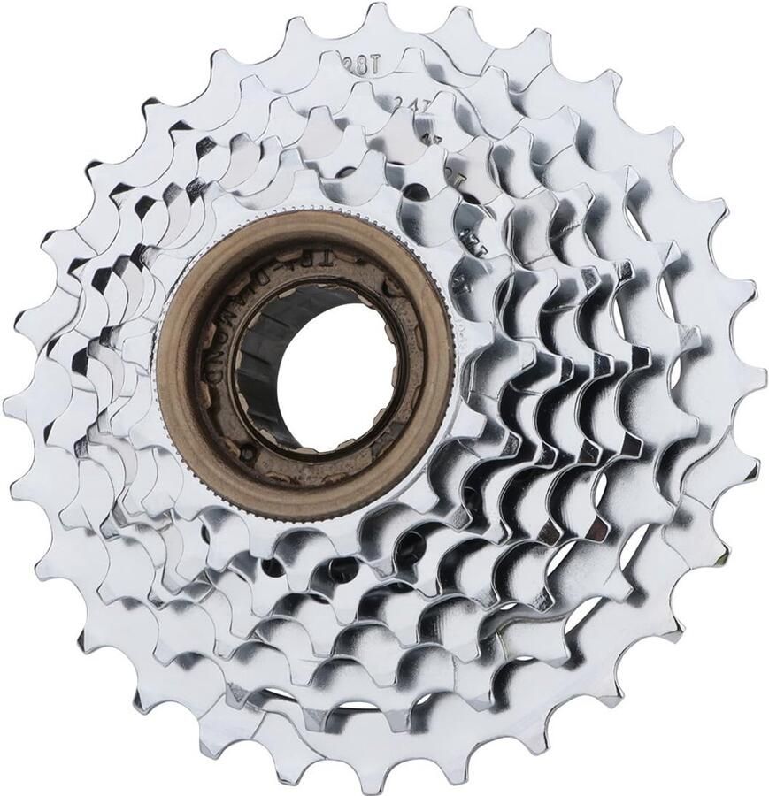 VLEMICO- Fietscassette 6-9 Versnellingen Roestvrij Staal Vrijloop MTB Racefiets Duurzaam Nauwkeurige Tandvorm Fietsversnelling