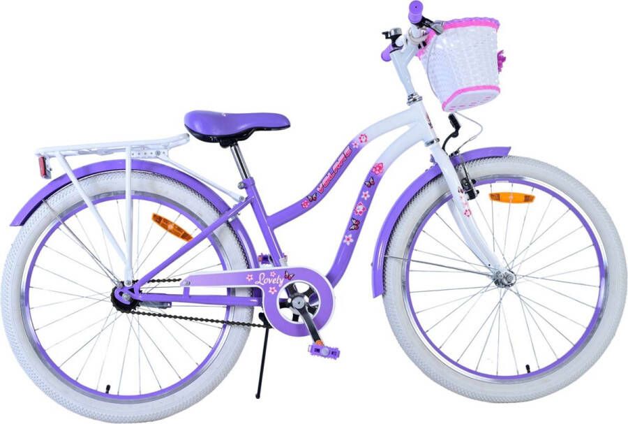 Volare Lovely Kinderfiets Meisjes 24 inch Paars