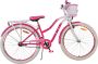 Volare Lovely 26 Inch 36 cm Meisjes Terugtraprem Roze Wit - Thumbnail 1