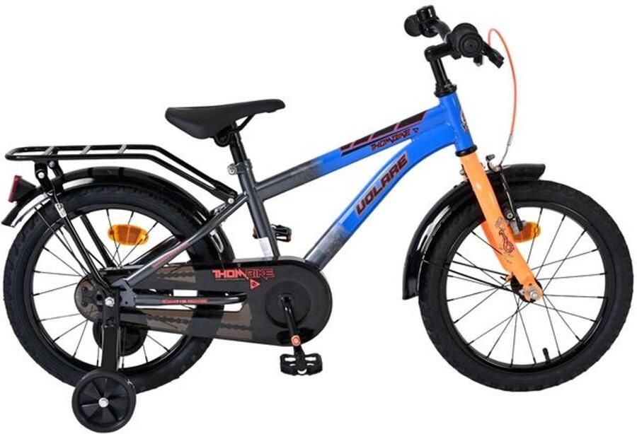 Volare Thombike Kinderfiets Jongens 16 inch Blauw Oranje