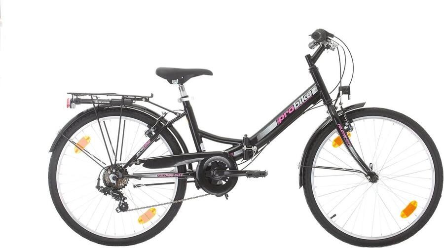 Vouwfiets 24 inch voor Dames met 6 Versnellingen en Stijlvol Design