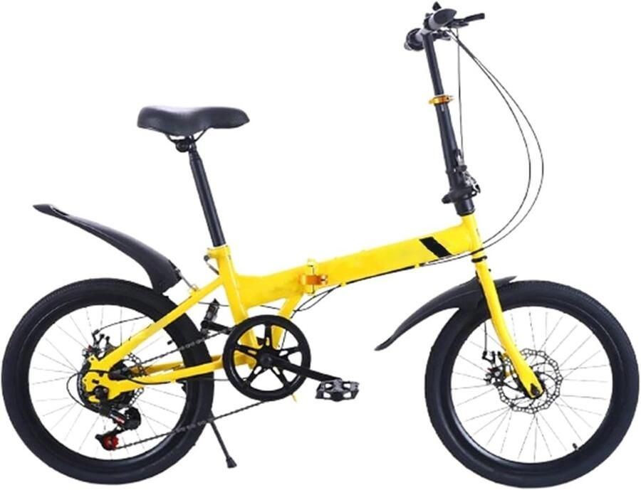Vouwfiets Volwassenen Stadsfiets Campingfiets Compact Transport Dubbele V-Rem 14 16 Inch Keuze uit Kleuren
