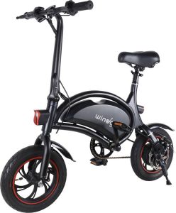 Windgoo B3 Pro V2 Elektrische Long-Range E-Bike met Trappers E-bike 25Km H Zwart