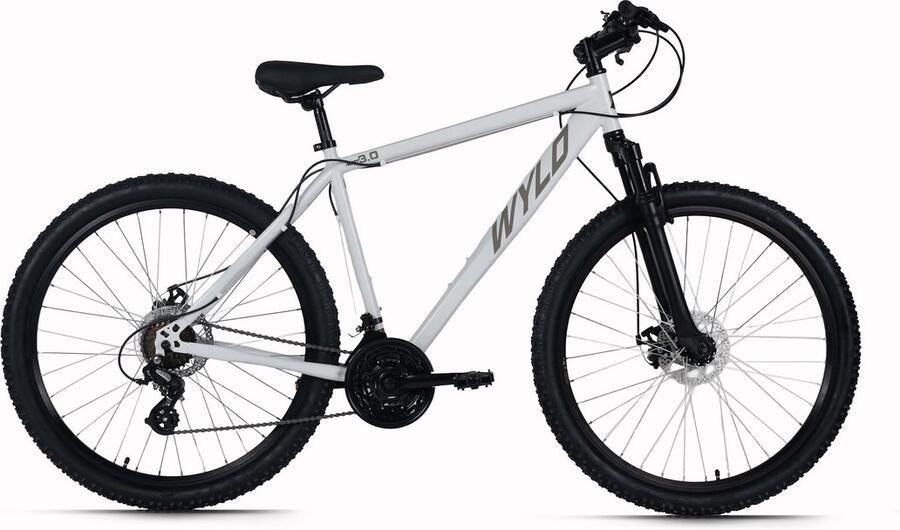 WYLD Mountainbike Hardtail 27 5“ Heist weiß 24 Gänge RH 51 cm