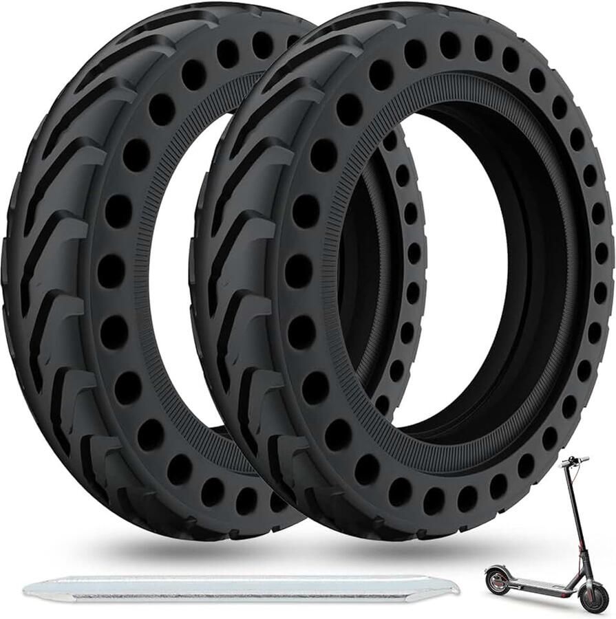 Xiaomi M365 Banden reservebanden Solid 8 5 inch met 1 montagegereedschap band massief rubber duurzame anti-slip voor Xiaomi Mijia M365 M365 Pro elektrische scooter Tyre banden 2 stuks