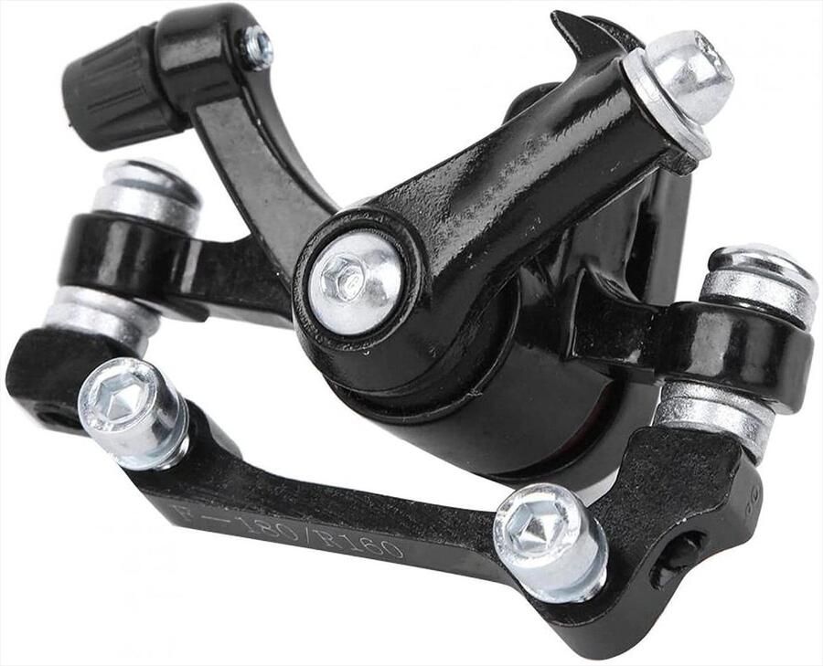Aluminium remklauwset voor mountainbike en vouwfiets voor- en achterremset met schijfremmen