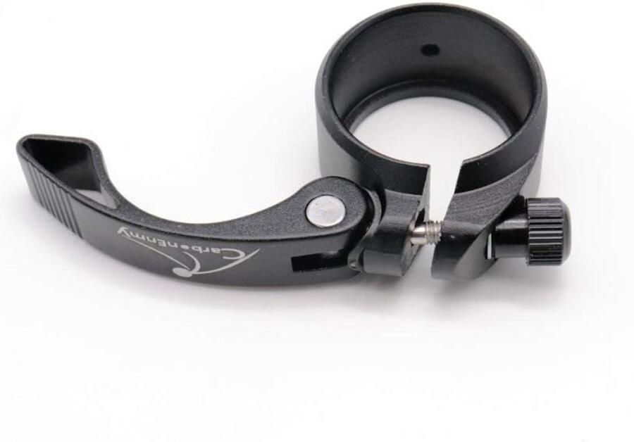 Zadelklem 40mm Snelsluiting voor Dahon Tern Vouwfiets Aluminium Zwart